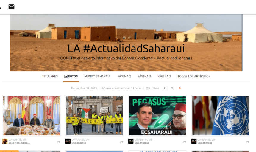 ¡LA ACTUALIDAD SAHARAUI! – 31/1/2023 – NOTICIAS del Sahara Occidental