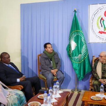 El Jefe de Estado recibe al Presidente del Parlamento Panafricano (PAP) | Sahara Press Service