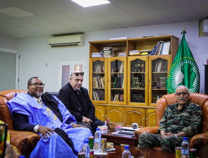 El Presidente de la República recibe a Zwelivelile Mandla Mandela | Sahara Press Service