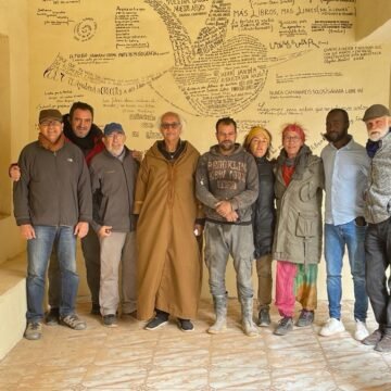 Campamentos de refugio saharaui: Visita a las obras de la biblioteca Bubisher en El Aaiún