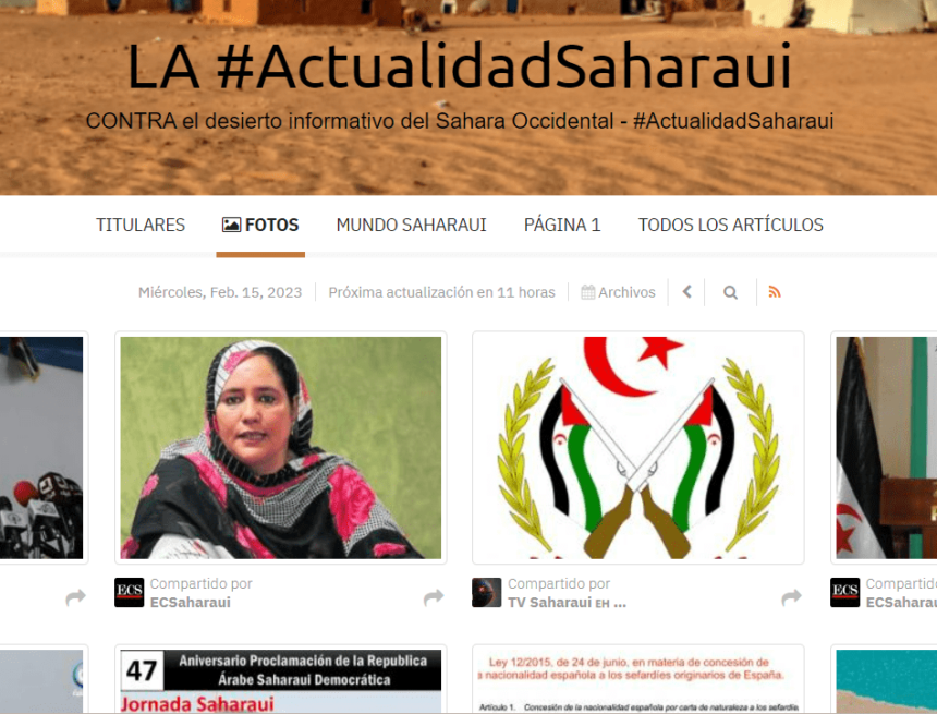 ASDFGHJUKOLN ¡LA ACTUALIDAD SAHARAUI! – 15/2/2023 – NOTICIAS del Sahara Occidental