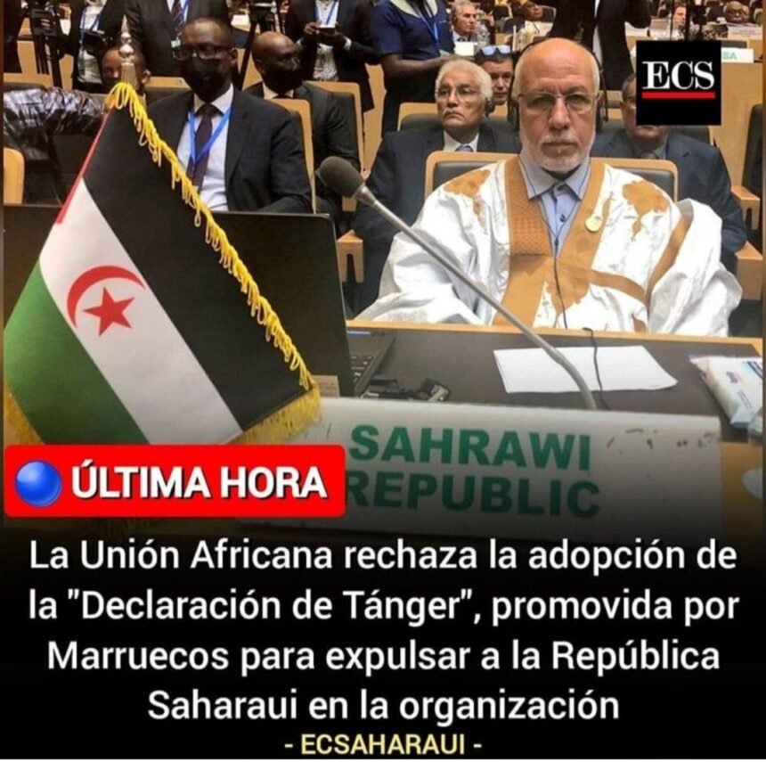 La 36 Cumbre de la Unión Africana rechaza la denominada “Declaración de Tánger”, promovida por Marruecos | Sahara Press Service