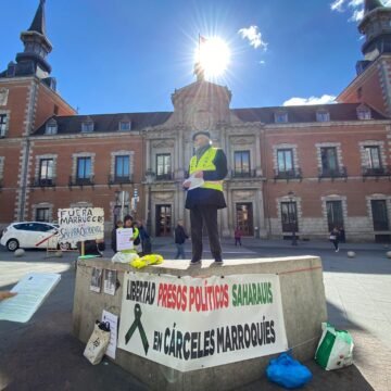 27F en Madrid: Se cumplen dos años de protestas en el MAE de España por los presos político saharauis – #47_RASD