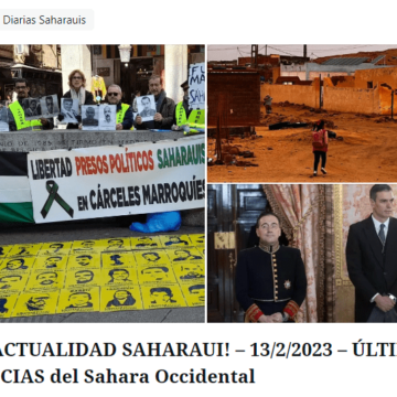 asdfgbnhgtfrdc ¡LA ACTUALIDAD SAHARAUI! – 13/2/2023 – ÚLTIMAS NOTICIAS del Sahara Occidental
