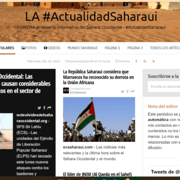 ¡LA ACTUALIDAD SAHARAUI! – 1/2/2023 – NOTICIAS del Sahara Occidental