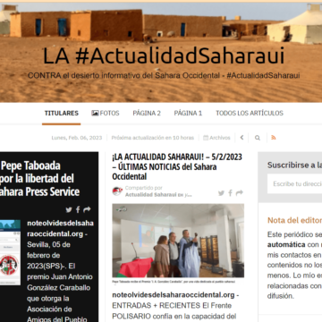 ¡LA ACTUALIDAD SAHARAUI! – 6/2/2023 – NOTICIAS del Sahara Occidental