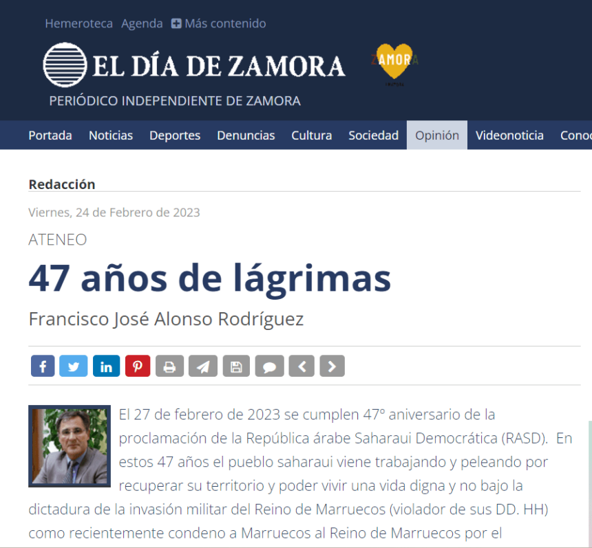 47 años de lágrimas | El Día de Zamora