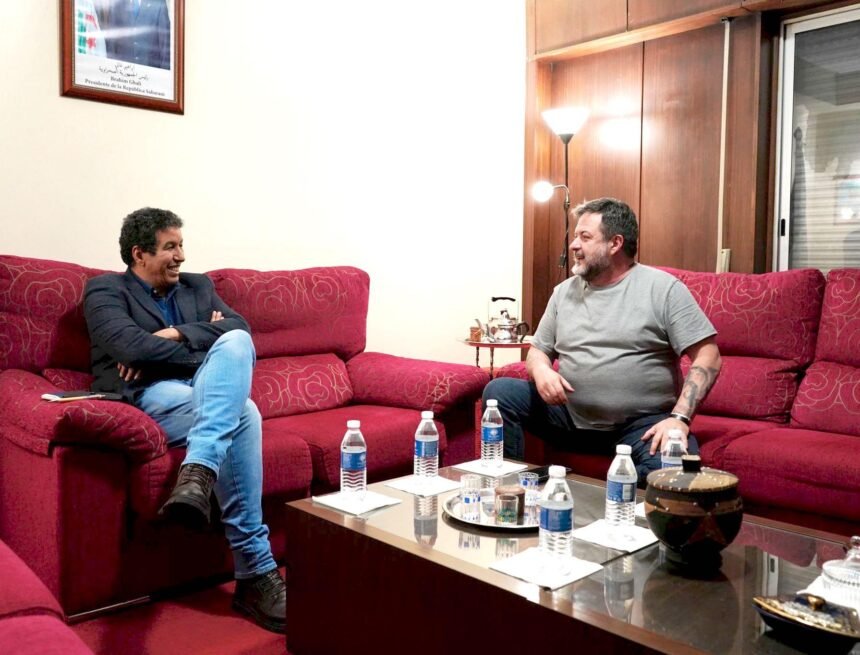 El eurodiputado de Izquierda Unida, Manu Pineda, reitera su solidaridad con el pueblo saharaui | Sahara Press Service