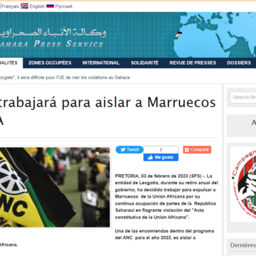 El ANC trabajará para aislar a Marruecos de la UA | Sahara Press Service
