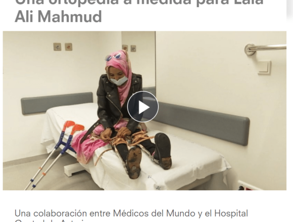 Una ortopedia a medida para Lala Ali Mahmud – Noticias RTPA