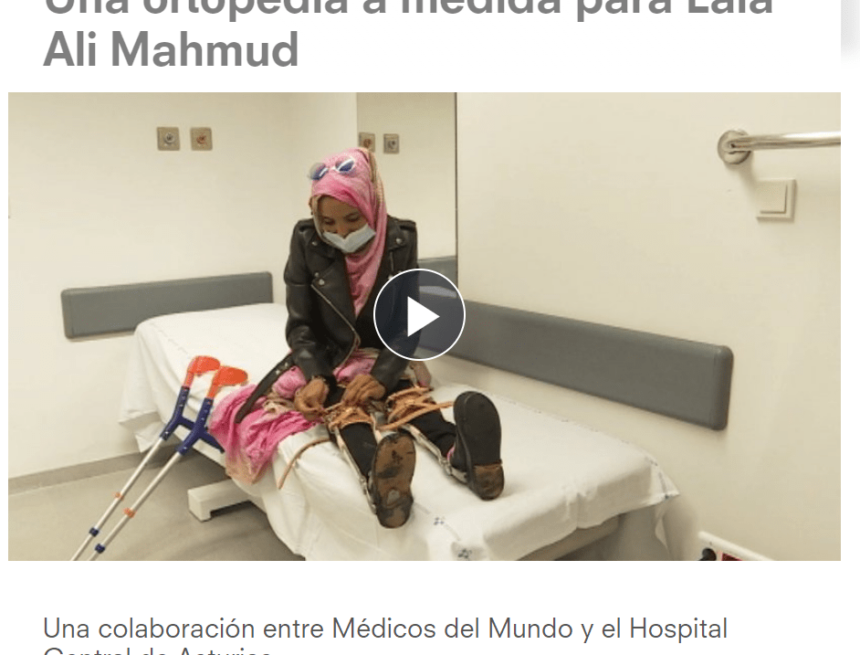 qwsdfvb Una ortopedia a medida para Lala Ali Mahmud – Noticias RTPA
