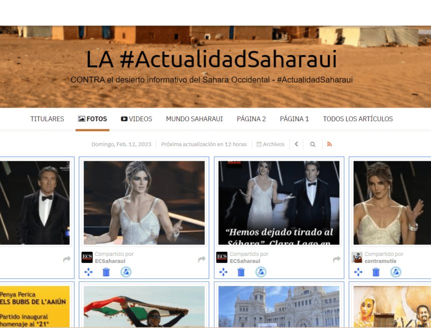 sedfvgbhtrfgvb ¡LA ACTUALIDAD SAHARAUI! – 12/2/2023 – ÚLTIMAS NOTICIAS del Sahara Occidental