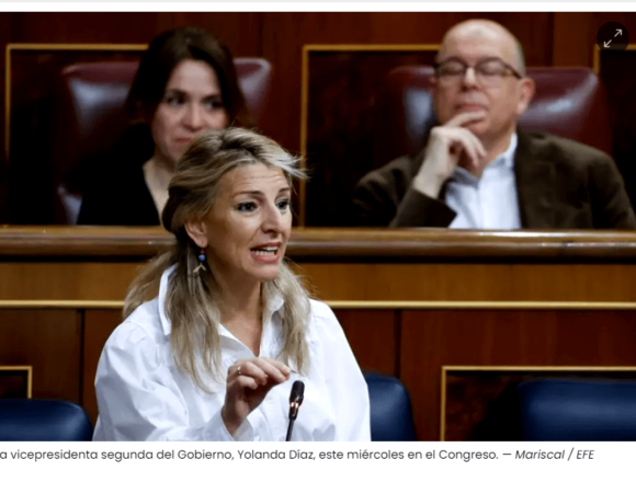 swedfvb Yolanda Díaz explica por qué no acudió a la cumbre bilateral entre España y Marruecos a principios de febrero | Público