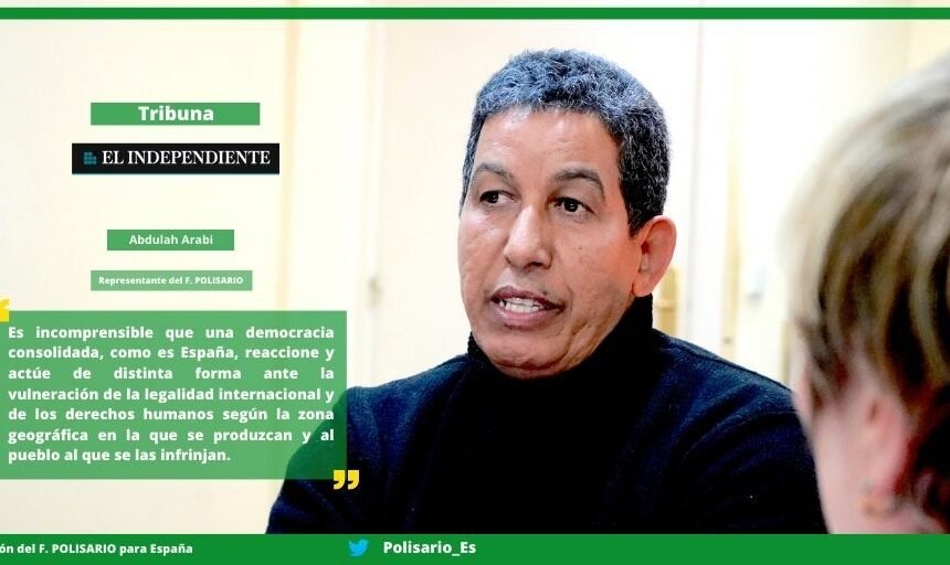 tribuna_de_abdulah_arabi_ Tribuna de Abdulah Arabi, en El Independiente: “España no puede continuar supeditando las relaciones de vecindad a la vulneración de los Derechos Humanos del pueblo saharaui” | Sahara Press Service