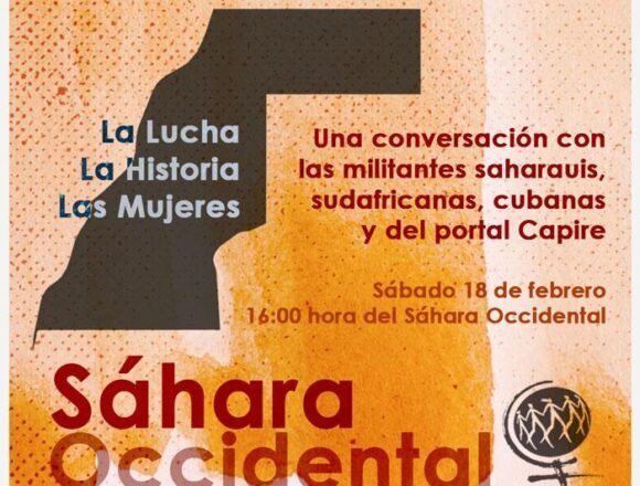 Webinar sobre el Día Mundial de Solidaridad con las Mujeres Saharauis – andra.eus
