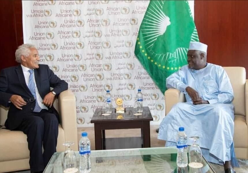El Presidente de la CUA recibe al Ministro de Exteriores saharaui | Sahara Press Service