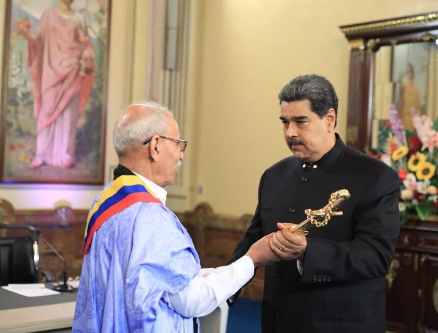 VISITA DE ESTADO A VENEZUELA. MAXIMA DISTINCIÓN DE HONOR AL PRESIDENTE BRAHIM GALI- Sahara Press Service