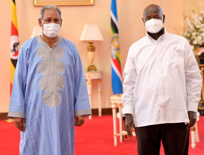 Embajador de la República Saharaui presentó sus cartas credenciales al presidente de Uganda