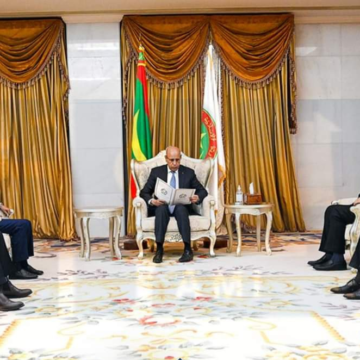 El presidente de Mauritania recibe un enviado de su homólogo saharaui Brahim Ghali