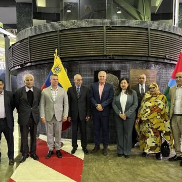 El presidente saharaui visita el Parque Nacional Waraira Repano de Venezuela