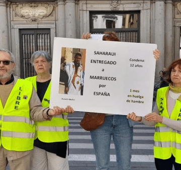 Un mes en huelga de hambre del preso político saharaui Hussein Bachir, que España entregó a Marruecos | Contramutis