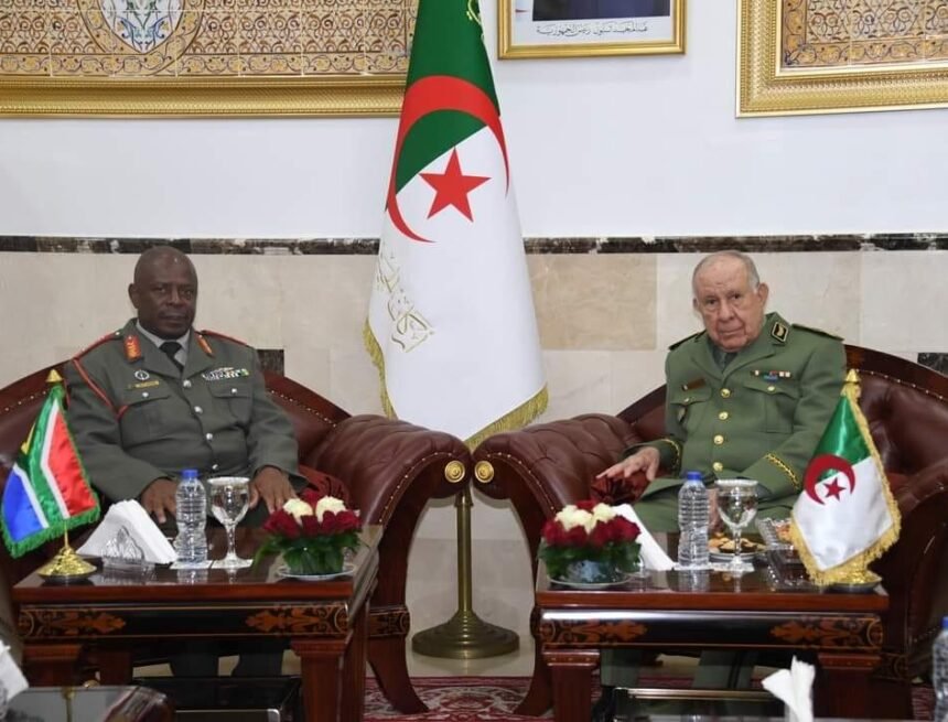 Argelia y Sudáfrica trabajan para intensificar la cooperación en el ámbito militar | Sahara Press Service