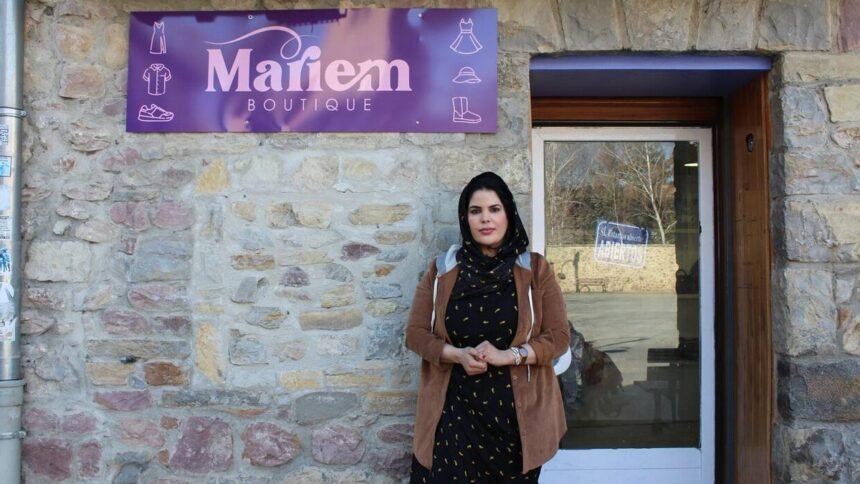 La tienda de Mariem, la primera saharaui emprendedora emigrante en Aoiz – Noticias de Navarra