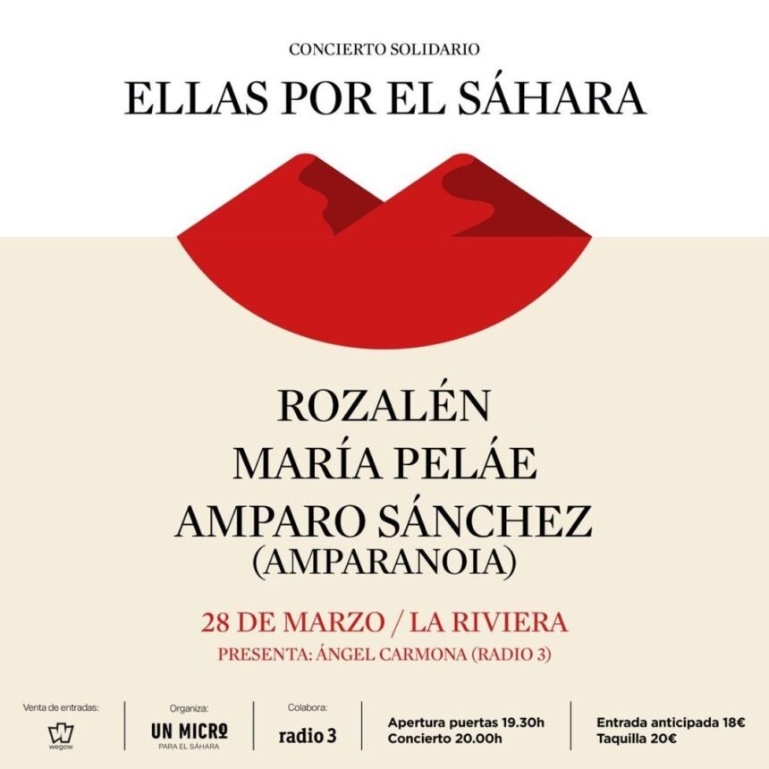 Concierto en favor del proyecto periodístico ‘Un micro para el Sahara’ – Aquí Madrid