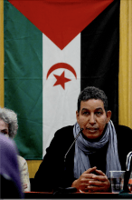 Abdulah Arabi, representante del F. POLISARIO en España 