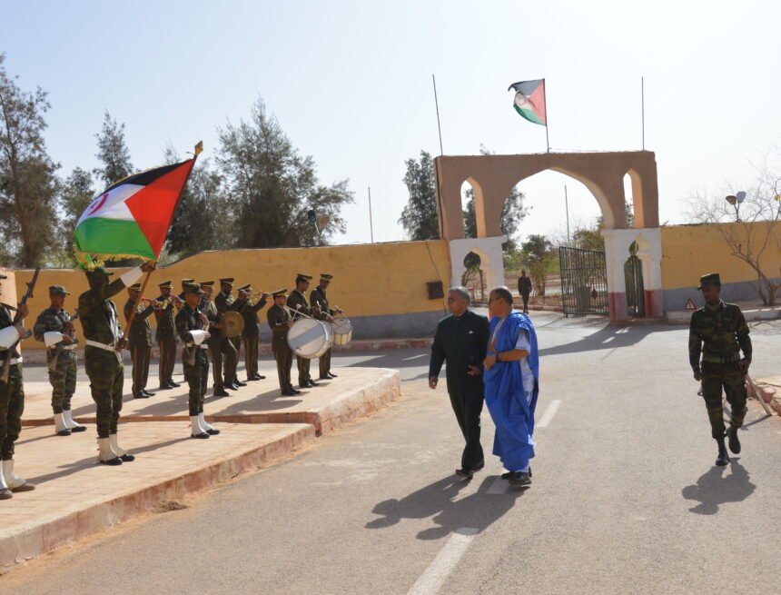 El Presidente de la República recibe las cartas credenciales del nuevo embajador de Venezuela para la RASD | Sahara Press Service