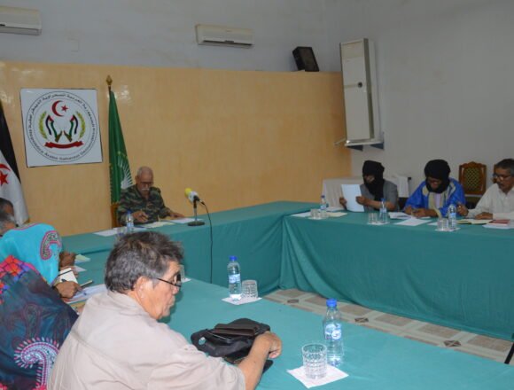 El Presidente de la República preside una reunión del Buró Permanente del Secretariado Nacional | Sahara Press Service