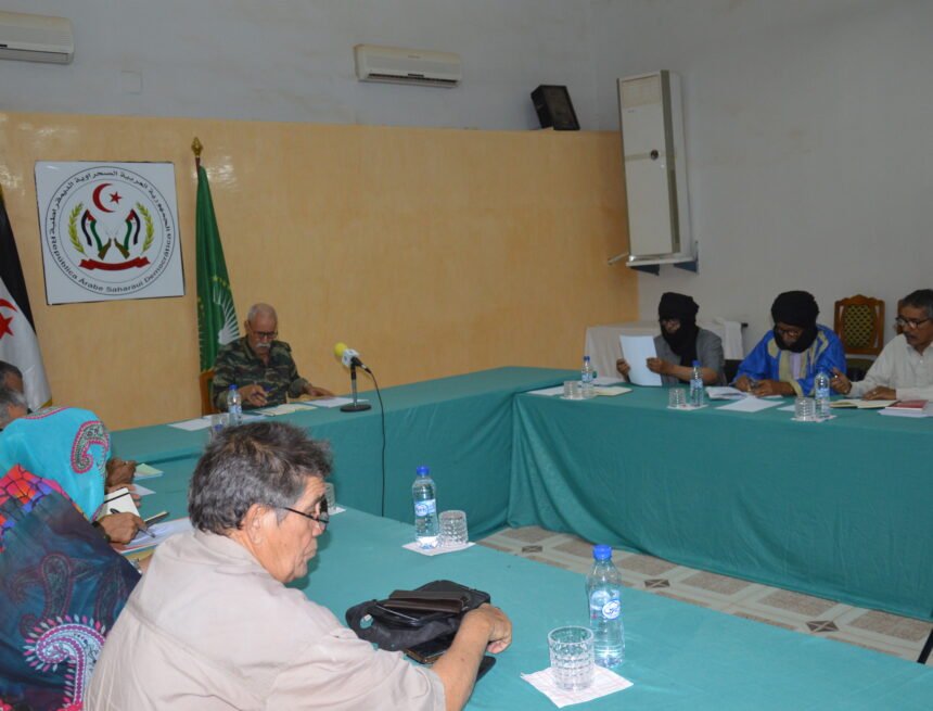 El Presidente de la República preside una reunión del Buró Permanente del Secretariado Nacional | Sahara Press Service