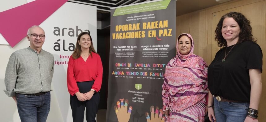 EUSKADI/presentan nueva edición del Programa Vacaciones en Paz por el que centenares de niños saharauis pasan sus vacaciones en la región | Sahara Press Service