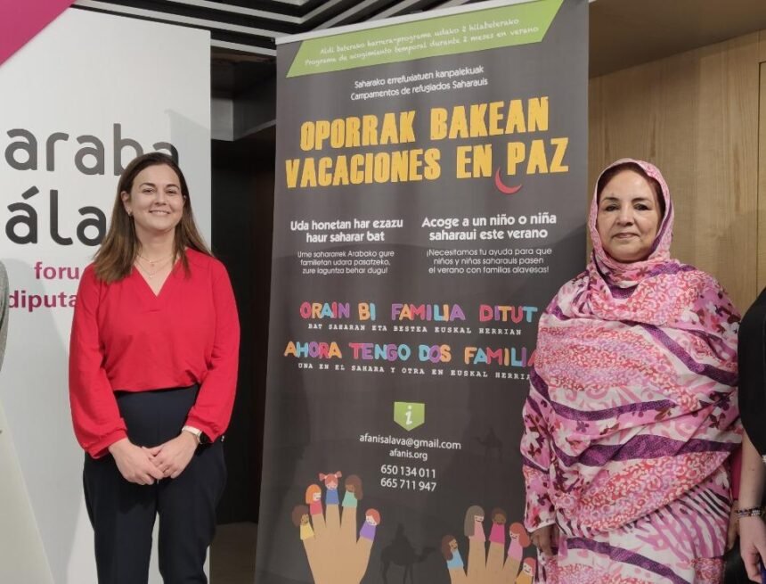 EUSKADI/presentan nueva edición del Programa Vacaciones en Paz por el que centenares de niños saharauis pasan sus vacaciones en la región | Sahara Press Service