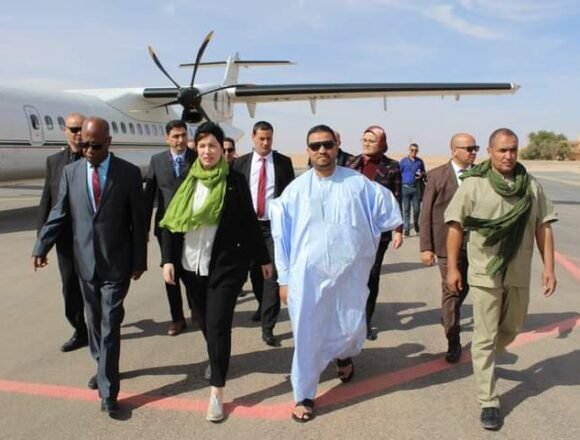 Llega la Ministra de Cultura y Artes de Argelia a la Repùblica Saharaui | Sahara Press Service