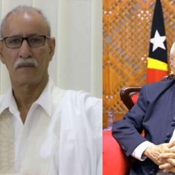 El Presidente de la República recibe una carta de felicitación de su homólogo de Timor Leste | Sahara Press Service