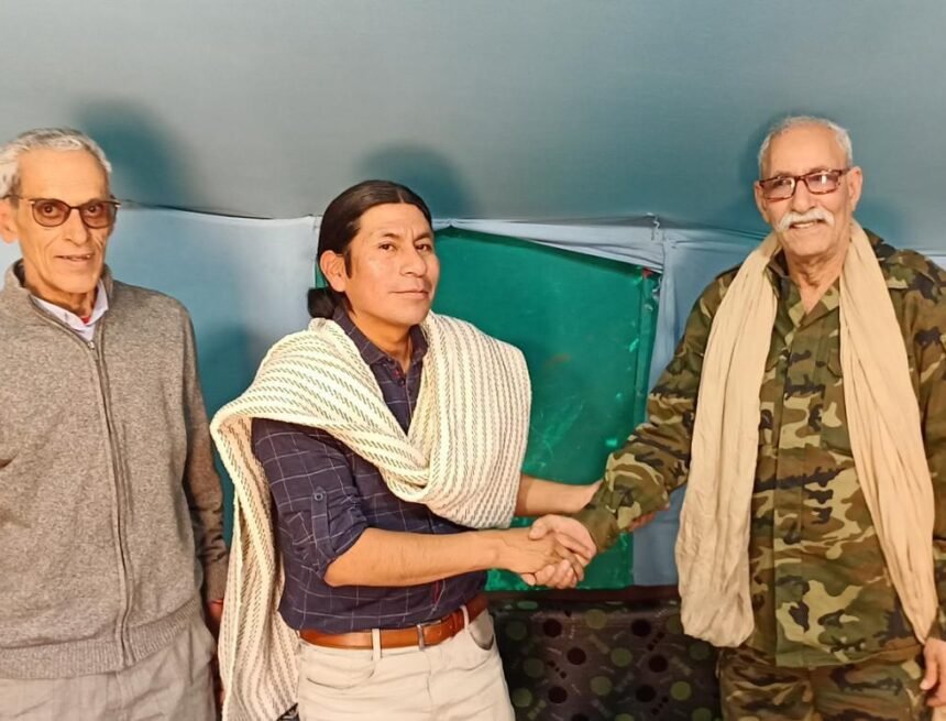 Recibe Ghali al Presidente de la Comisión de Garantías Constitucionales y Derechos Humanos en la Asamblea Nacional del Ecuador | Sahara Press Service