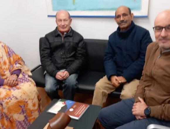 El Ministro saharauic de Salud Pública es recibido por el Presidente de la ONG Mundubat | Sahara Press Service