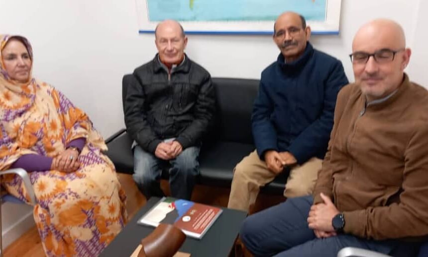 El Ministro saharauic de Salud Pública es recibido por el Presidente de la ONG Mundubat | Sahara Press Service