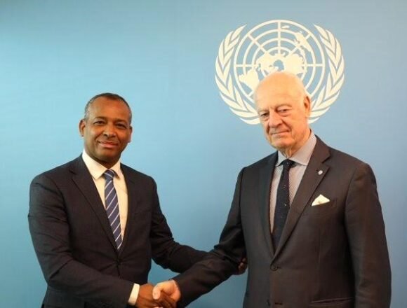 Representante del Frente POLISARIO en la ONU se reúne con el Enviado Personal del Secretario General de la ONU | Sahara Press Service