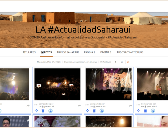 ¡LA ACTUALIDAD SAHARAUI! – 29/3/2023 – NOTICIAS del Sahara Occidental