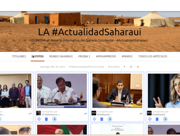 ¡LA ACTUALIDAD SAHARAUI! – 26/3/2023 – NOTICIAS del Sahara Occidental