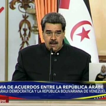 VISITA DE ESTADO A VENEZUELA. NICOLAS MADURO: «Estamos comprometidos hasta con nuestras propias vidas con la causa árabe, con la causa africana, con la causa saharaui” | Sahara Press Service