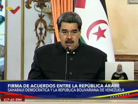 VISITA DE ESTADO A VENEZUELA. NICOLAS MADURO: «Estamos comprometidos hasta con nuestras propias vidas con la causa árabe, con la causa africana, con la causa saharaui” | Sahara Press Service