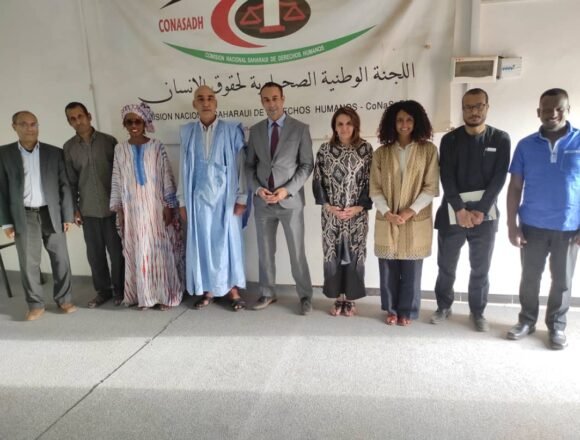 01_122 CONASADH ha recibido a la delegación del Consejo de Paz y Seguridad de la Unión Africana de visita en la RASD | Sahara Press Service