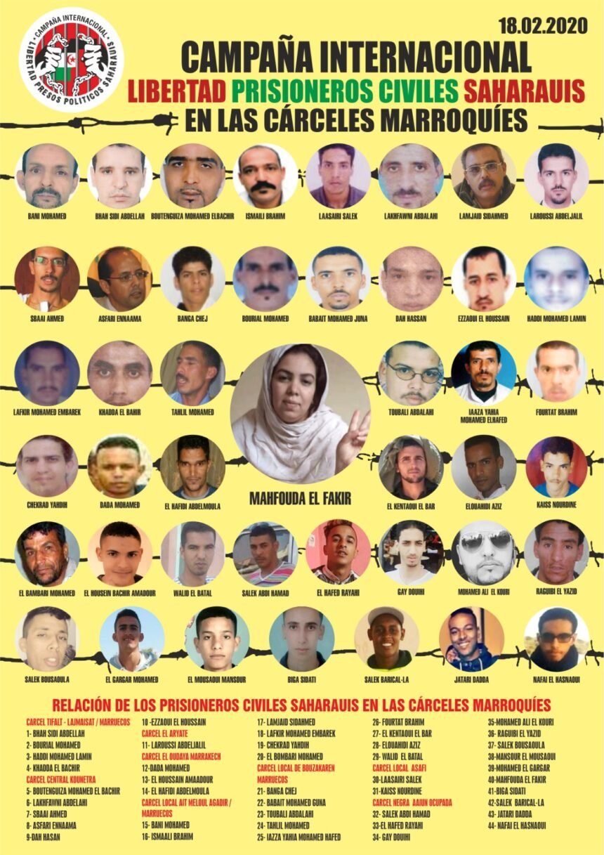 Sahrawi National Committee for Human Rights expresses concern over situation of Sahrawi civilian prisoners in Moroccan jails