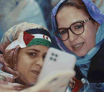 Las activistas saharauis Aminetu Haidar y Mina Baali, próximamente en Donostia – El próximo 12 de julio, en el Museo San Telmo a las 19:00 de la tarde.