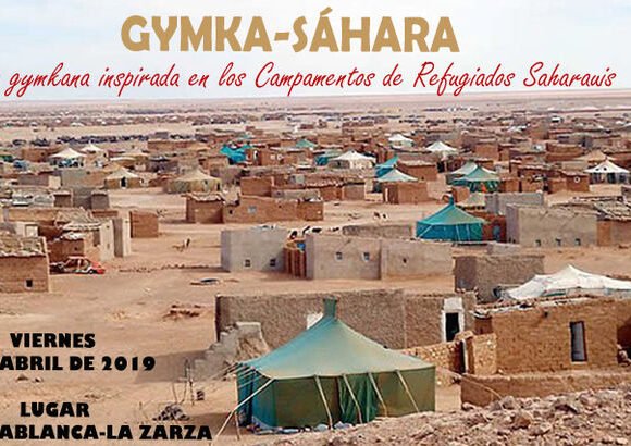La Zarza acoge una Gymkana sobre campamentos de refugiados saharauis para estudiantes