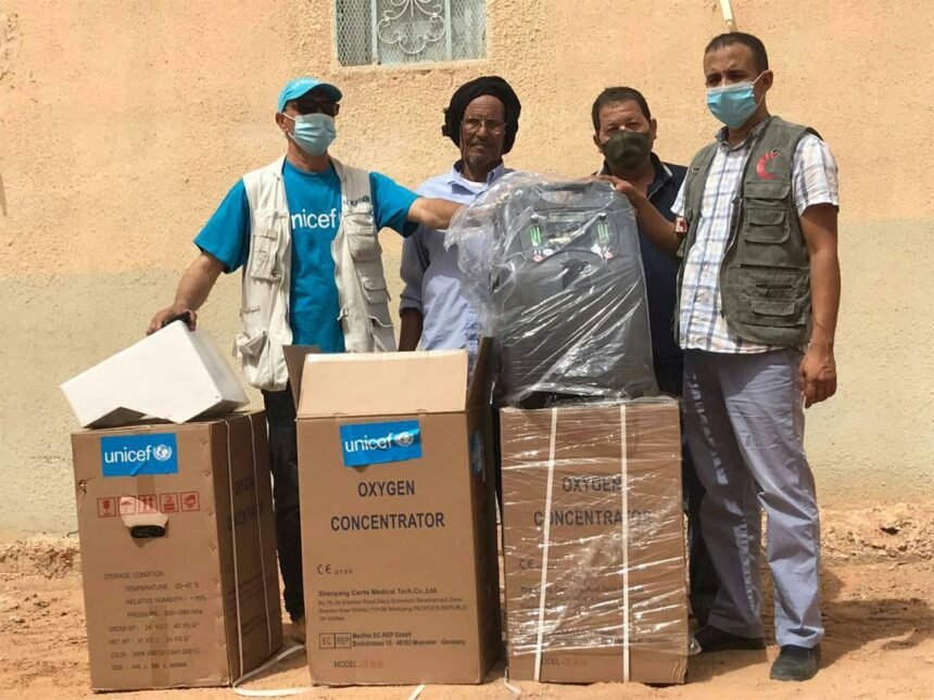 UNICEF dona 20 respiradores a hospitales de los campamentos de refugiados saharauis
