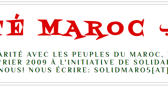 Solidarité Maroc التضامن المغرب: Le blog Solidmar fête son dixième anniversaire !